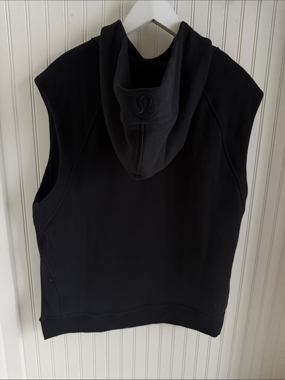 Lululemon Scuba Pullover Sleeveless Hoodie Black - Picture 7 of 8